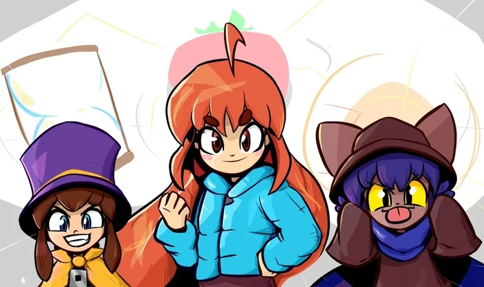 Небинарные персонажи - Видеоигра, A hat in Time, Celeste, Oneshot, Инди игра, Небинарные, Персонажи