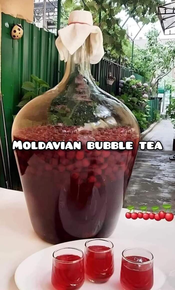 Moldavian bubble tea(    )   , , , 