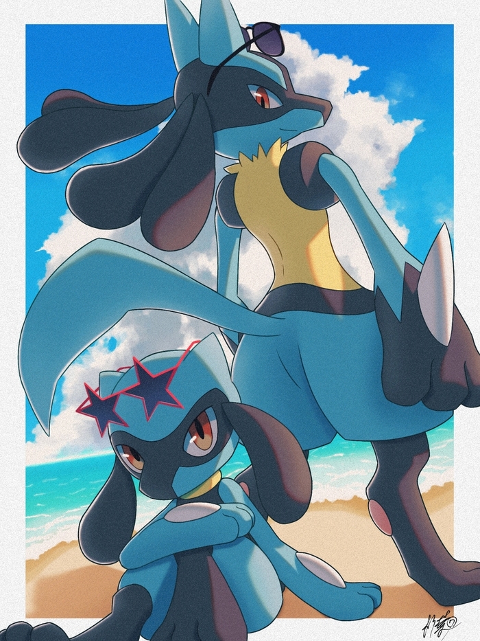      :  @kuchiba07 Lucario, , 