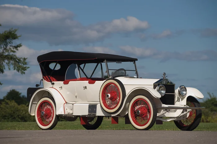 Roamer 4-Passenger Sport Touring - Retro car, Car history, 1918, Roamer