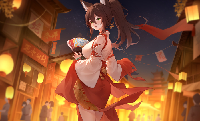  ? , Anime Art, Honkai: Star Rail, Tingyun (Honkai: Star Rail)