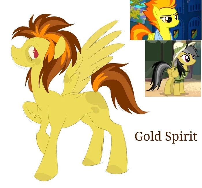 Pony Fusion! - My little pony, Art, Spitfire, Daring do