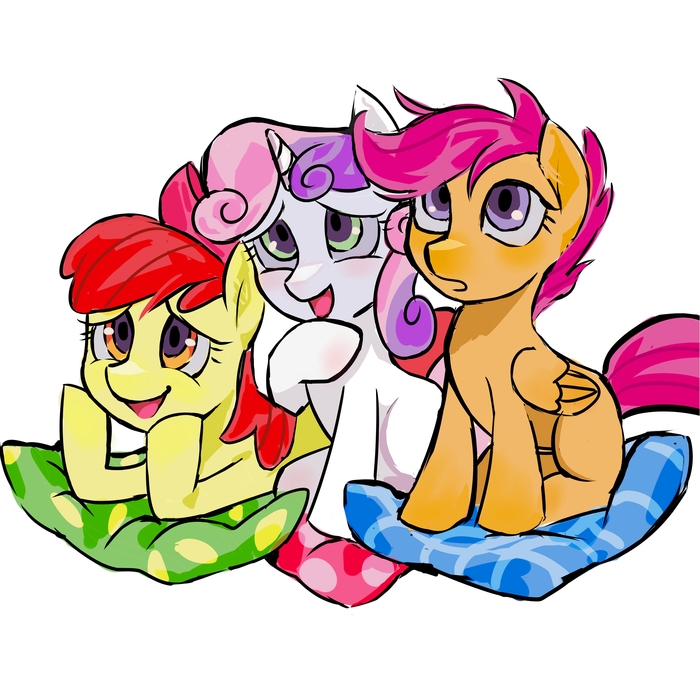    My Little Pony, , Applebloom, Sweetie Belle, Scootaloo