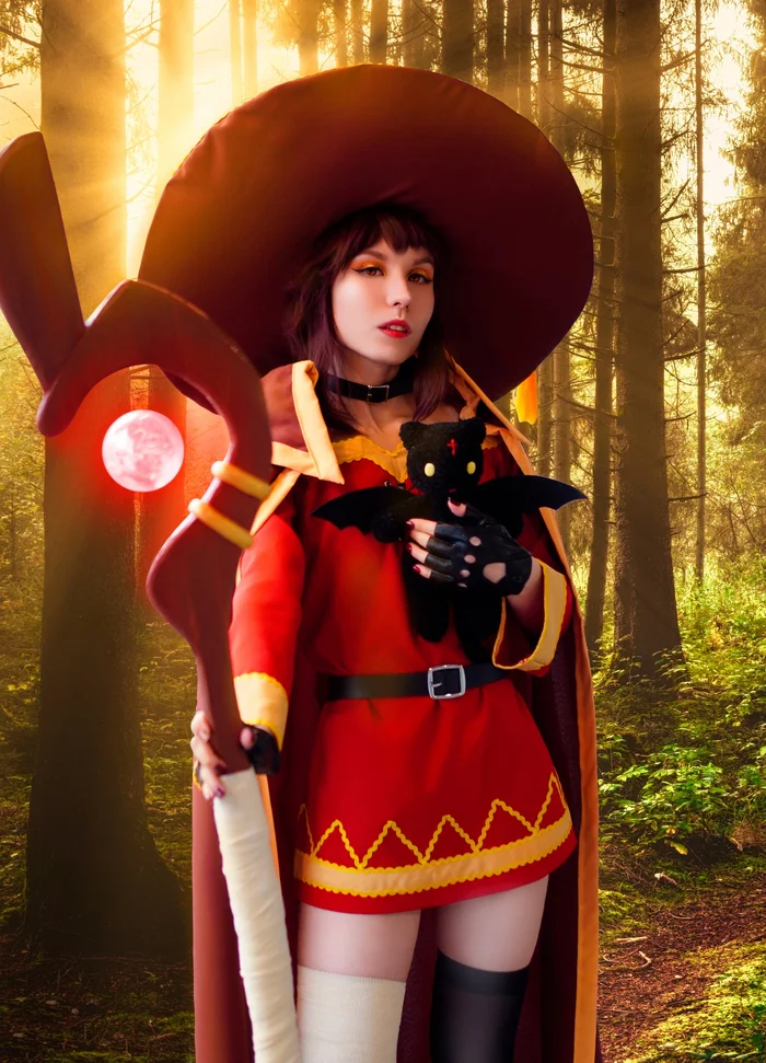 Megumin - Моё, Косплей, Аниме, Megumin, Konosuba, Фотография, Девушки