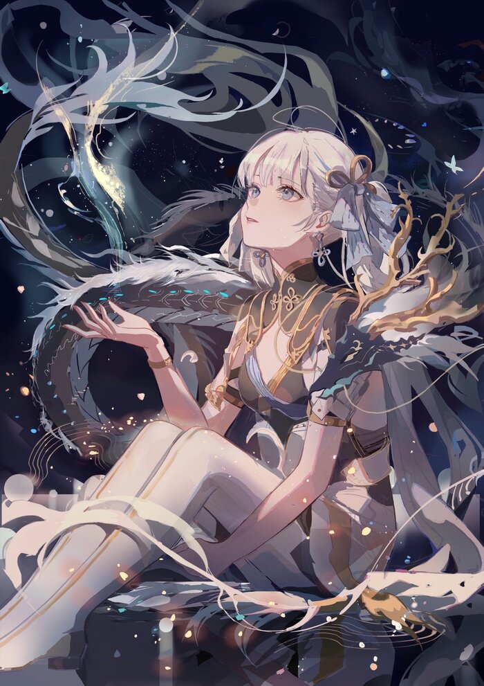 Jinshi Anime Art, , Wuthering Waves, Zerotabi, Jinshi (Wuthering Waves)