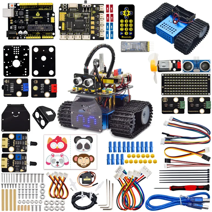 We assemble and program our robot - Arduino, Constructor, Electronics, Assembly, Programming, Robot, Robotics, Hobby, Education, Development, Knowledge, AliExpress, Products, Chinese goods, Longpost