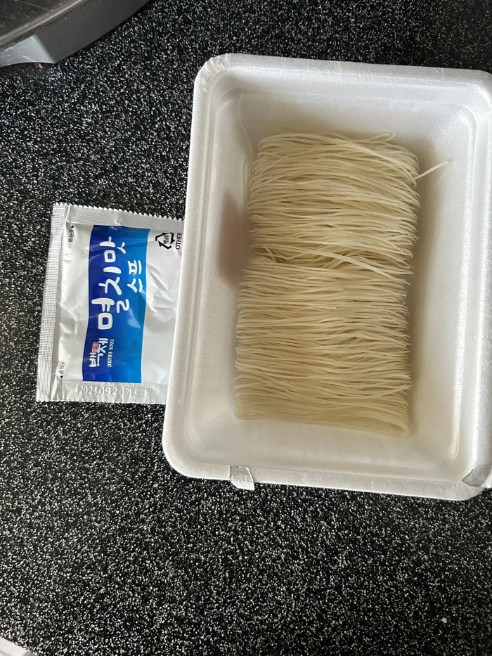Baekje Rice noodle With anchovy Flavour - Моё, Доширакология, Лапша, Мат, Длиннопост