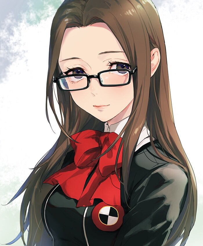 Chihiro - Art, Anime, Anime art, Persona, Persona 3, Glasses, Games, Game art, Longpost