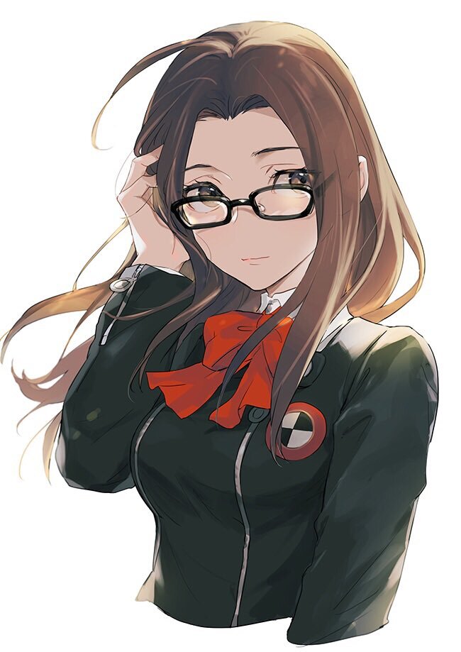 Chihiro - Art, Anime, Anime art, Persona, Persona 3, Glasses, Games, Game art, Longpost