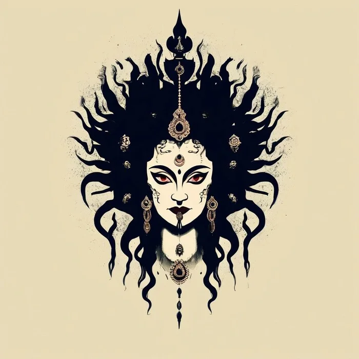 GODDESS KALI. Wrath or mercy? - My, Space, India, Hinduism, Cali, Deity, Astrology, Veda, Longpost