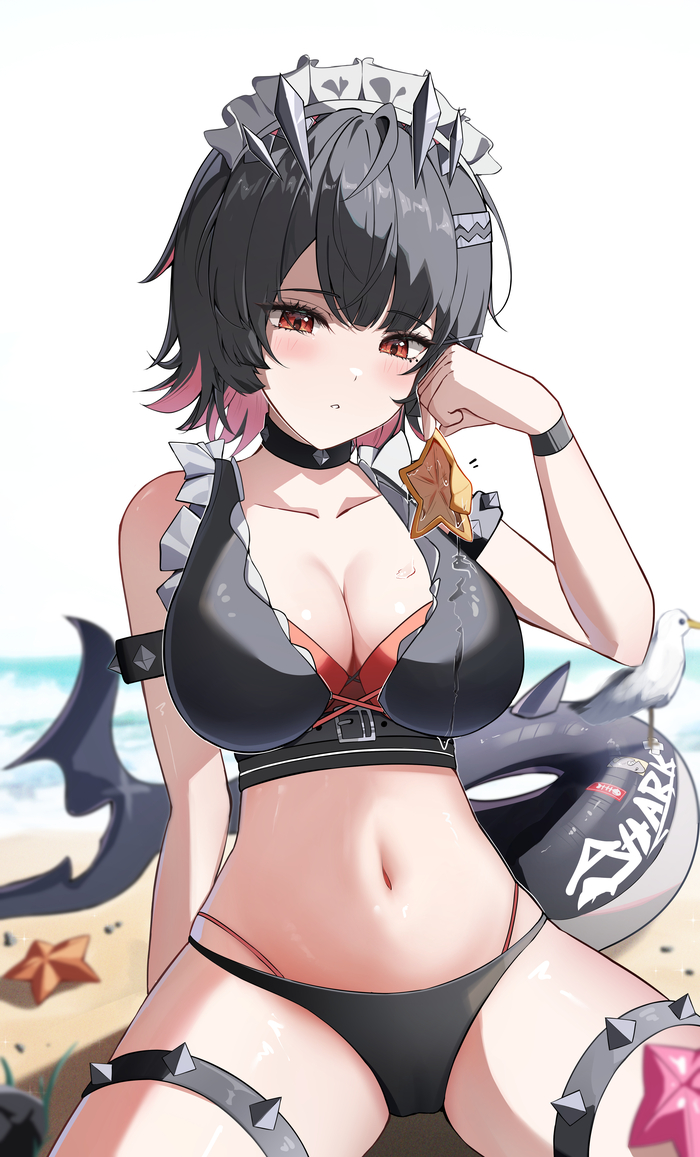  Anime Art, , Zenless Zone Zero, Ellen Joe (zzz), , , Yeni1871