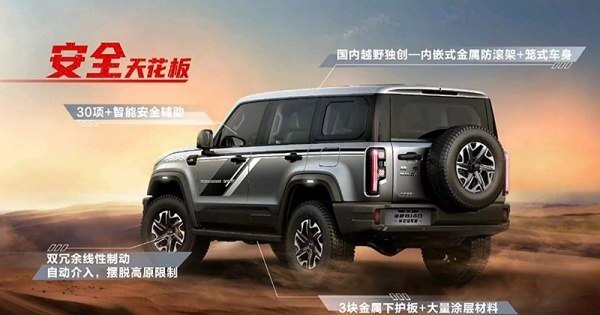 Представлен новый Beijing BJ40 Ring Tower Champion Edition - Кросспостинг, Pikabu publish bot, Beijing, Ring, Башня, Champion, Edition, Telegram (ссылка)