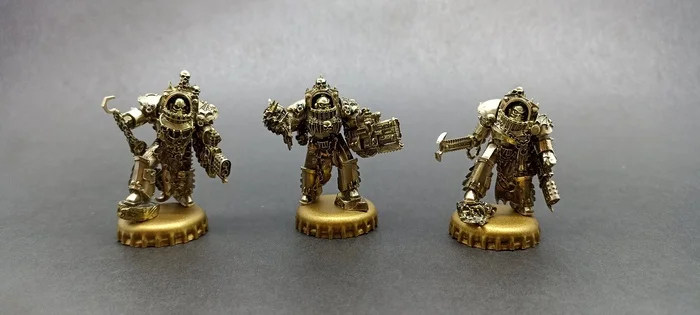 Warhammer 40K. Terminators are the lords of the night. Artistic metal casting. Material Bronze - Artistic casting, Warhammer 40k, Adeptus Astartes, Caster, Warhammer, Chaos dreadnought, Master, Characters (edit), Casting, Metal Casting, Longpost, Needlework without process, Bronze, Night lords, Alpharius, Primarchs, Konrad Curze, Night light, VKontakte (link), YouTube (link)