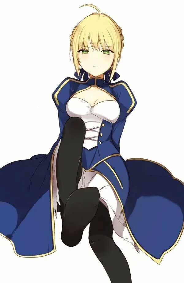 Glutton Saber - Anime, Anime art, Fate, Fate-stay night, Saber, Artoria pendragon