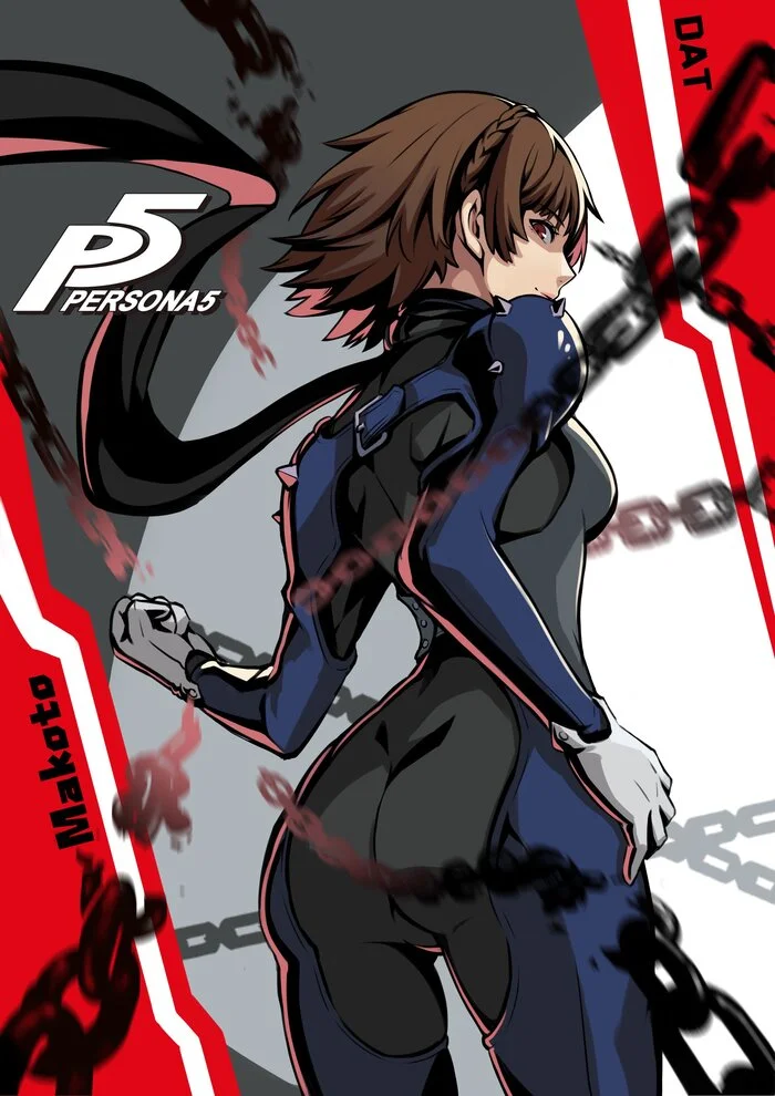 Королева - Арт, Аниме, Anime Art, Persona, Игры, Game Art, Persona 5, Niijima Makoto