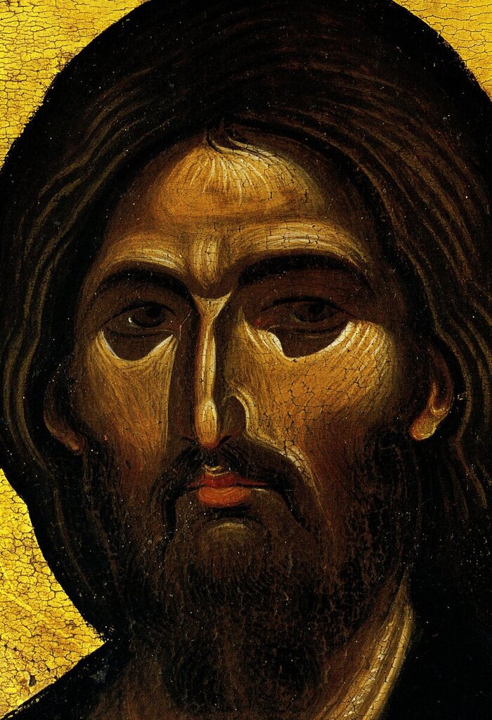 Иисус- Пантократор. Византийская икона.