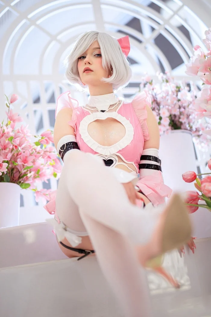 The most tender image of 2B based on the art of Princess Ailish - My, Cosplay, The photo, Yorha unit No 2 type B