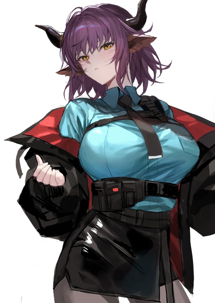 Sideroca , Anime Art, Arknights, Sideroca