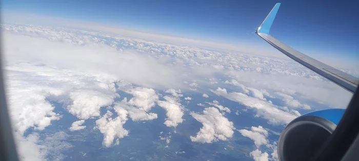 Flying in the skies - My, The photo, Flight, Clouds, Sky, Longpost