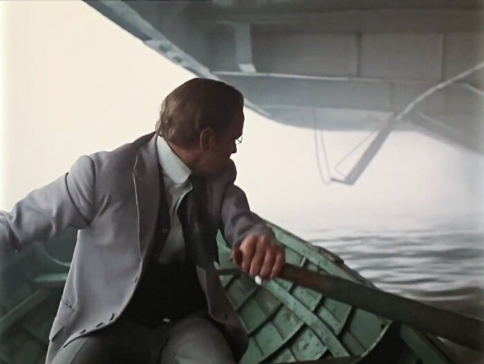 Кадр из мелодрамы «Жестокий романс», 1984 год