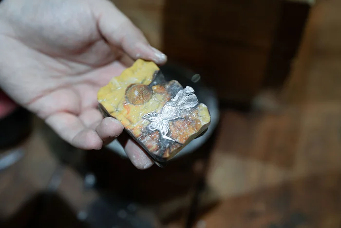 How souvenirs are made from tin in the “native village” in Kazan - My, Museum, sights, Local history, Cities of Russia, Kazan, Tatarstan, Tin, Metal Casting, Souvenirs, Decoration, Longpost