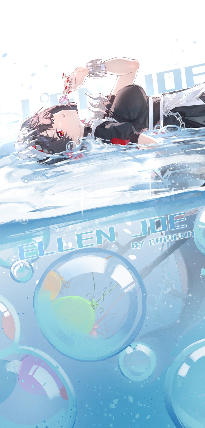  Anime Art, , Ellen Joe (zzz), Zenless Zone Zero, Caisena, 