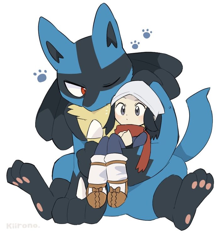   Akari:  @kiirono16 , Lucario, 