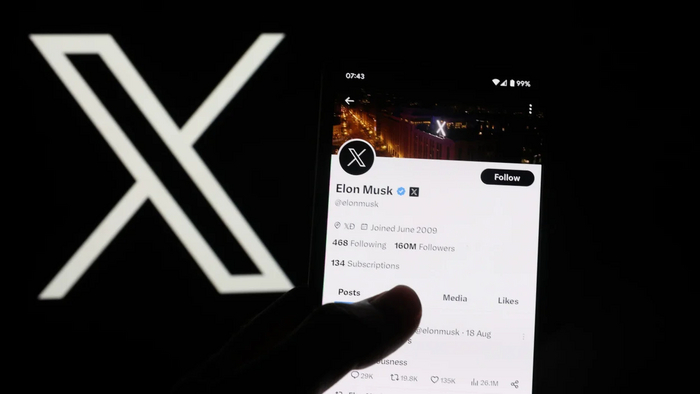 X           ,  