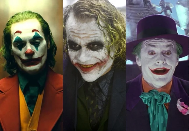 Which Joker is the best? - My, Joker, Heath Ledger, Jack Nicholson, Joaquin Phoenix, Actors and actresses, Batman, Dc comics, Movies, Longpost