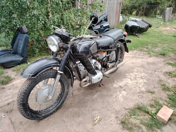 New old toy - My, Moto, Motorcycle Dnepr, the USSR, Longpost