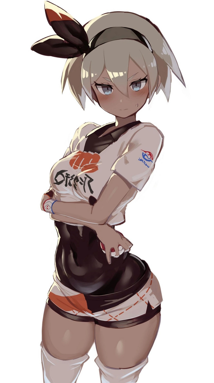     gym , Anime Art, Pokemon Sword and Shield, Bea