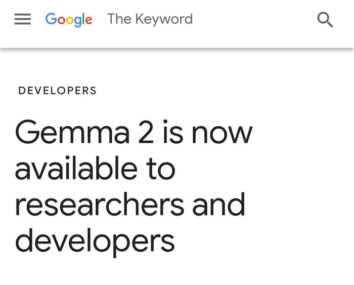 Google    Gemma 2    Google,  , , 