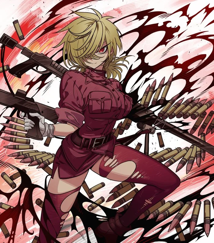 Ты под защитой, гражданин! - Аниме, Anime Art, Seras Victoria, Hellsing