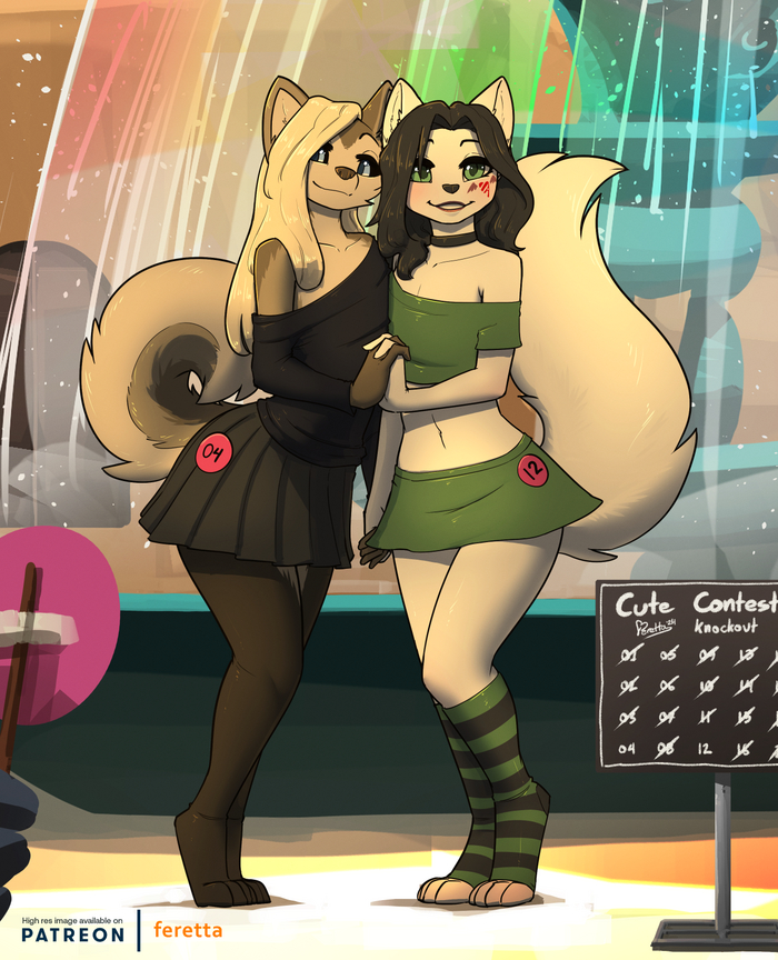   , , , Furry Fox, Furry Dog, Feretta