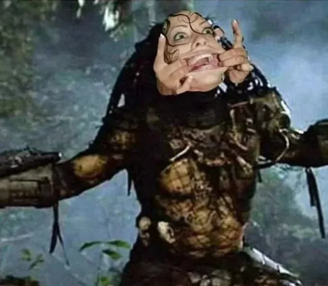 Predator - Predator (film), Arnold Schwarzenegger, Jungle, Girls, Fotozhaba, Repeat