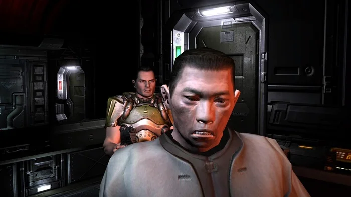 DOOM3 - Images, Computer games, Doom, Doom 3, 2000s, Old school, Gamers, Horror, Horror game, Shooter, Longpost