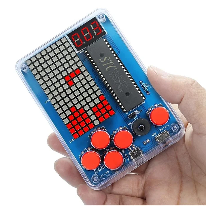 Homemade Tetris - Electronics, Constructor, Assembly, Soldering, Tetris, Game console, Toys, Hobby, With your own hands, Education, Development, AliExpress, Products, Chinese goods, Training, Radio parts, Kit, Longpost