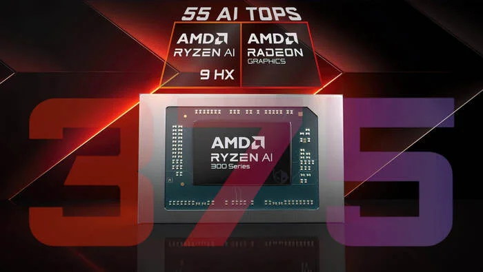 AMD представила процессор Ryzen AI 9 HX 375 - Игровой ПК, Компьютерное железо, Электроника, Компьютер, Искусственный интеллект, Нейронные сети, AMD, Процессор