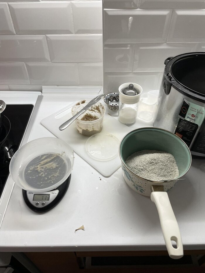 Ржаной хлеб в домашних условиях