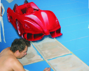 Роспись стены в комнате сына, Художник, Роспись стен, Авторская живопись