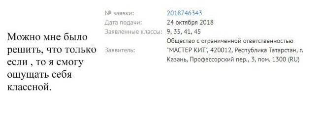 Пять очень странных находок этой недели в реестрах Роспатента - Моё, Малый бизнес, Право, Предпринимательство, Закон, Длиннопост