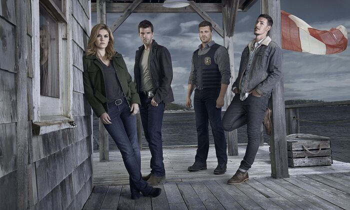 Неожиданно холодный цветокор на фоне остальных проектов Syfy пошёл сериалу только на пользу