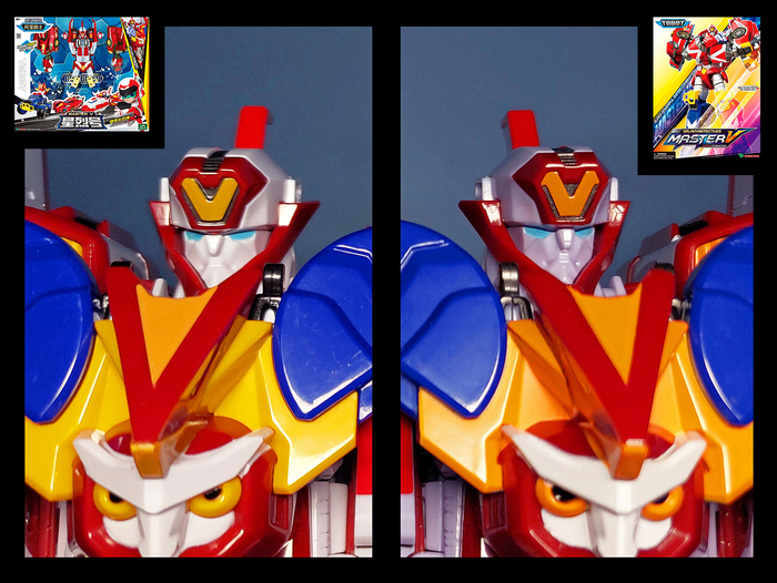 Мастер Ви: слева - "Lemao-ACG", справа - "Young Toys"