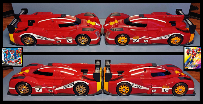 Спиди: слева - "Lemao-ACG", справа - "Young Toys"