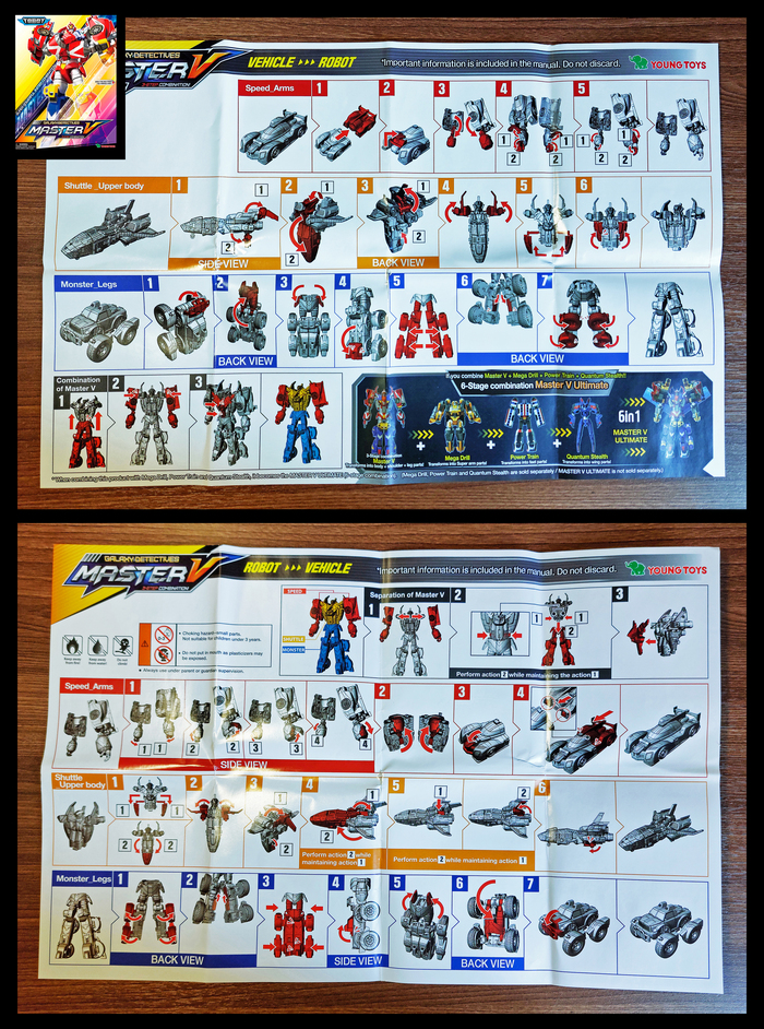 Инструкция к Мастеру Ви от Young Toys