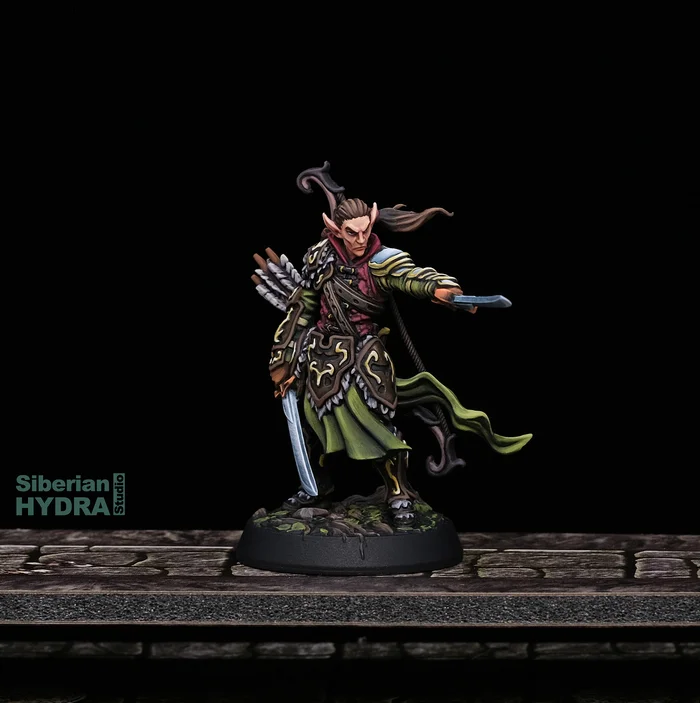 Descent: Tales of Darkness (Act II) - Longpost, Tabletop role-playing games, Board games, Descent, Painting, Miniature, Painting miniatures, My