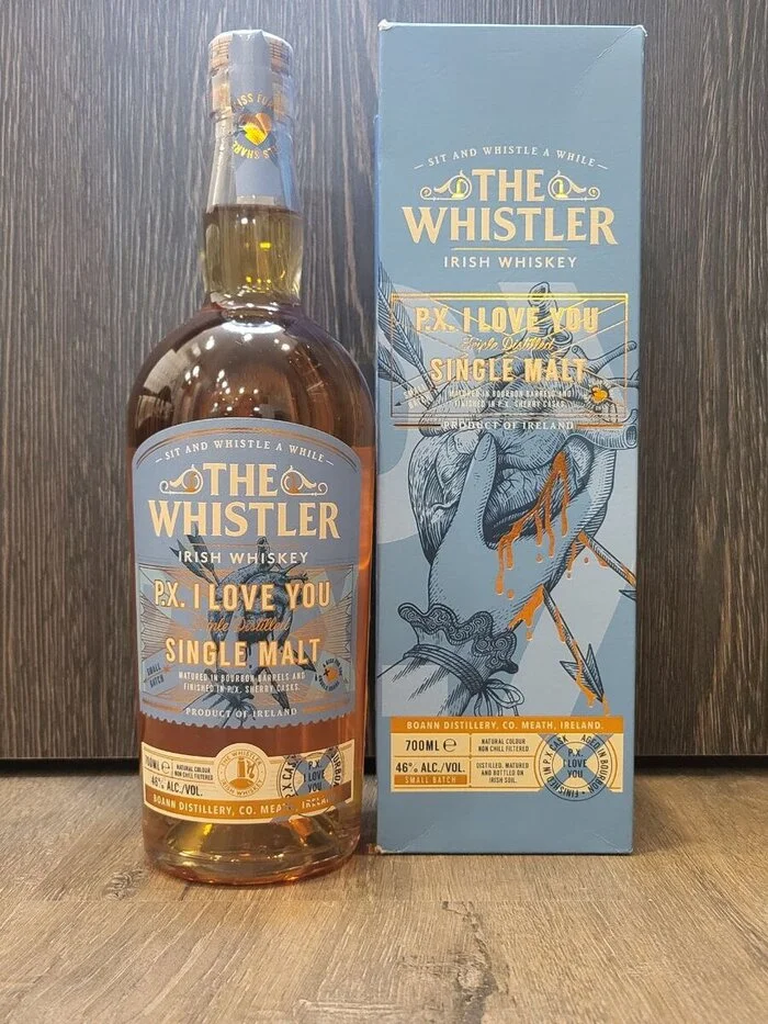 The Whistler. P.X. I Love You. Single Malt. Когда с виски любишь одно и то же - Моё, Алкоголь, Виски, Ирландский виски, Ирландия, Напитки, Длиннопост, Обзор, Дегустация