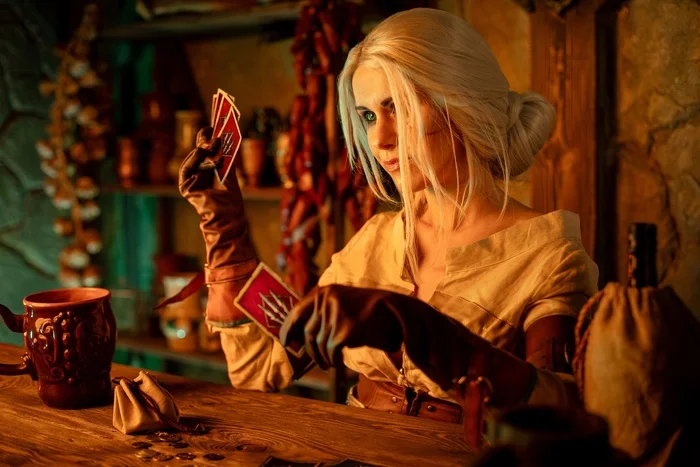 Another drink? - The photo, Cosplay, Cosplayers, Ciri, Witcher, PHOTOSESSION, Longpost