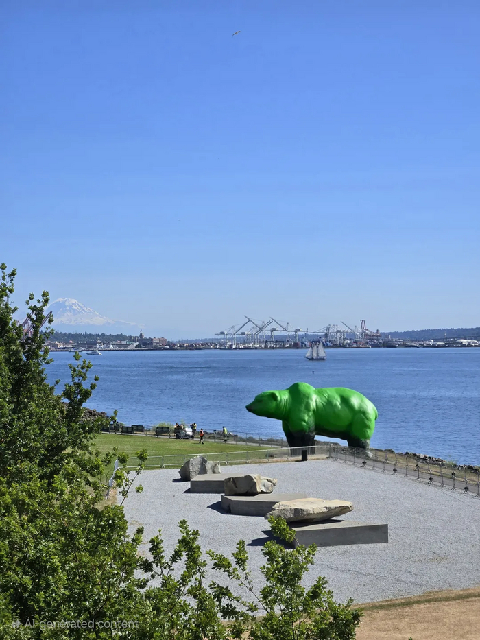 Иногда ИИ создает медведя-Халка.