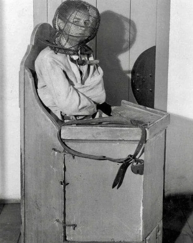 That very case when a straitjacket is not enough - Straitjacket, Psycho, Psychiatry, Psychotherapy, Telegram (link), Old photo